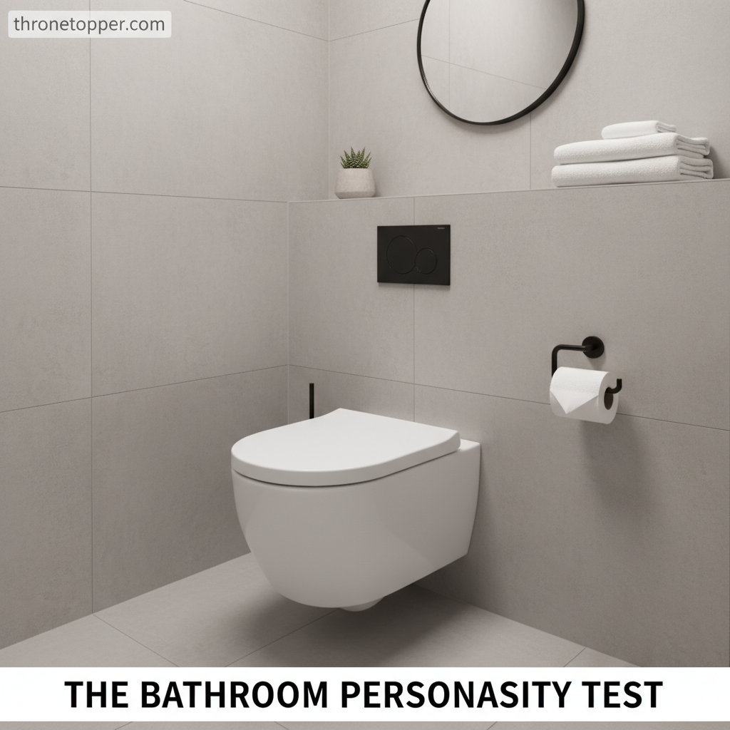 The bathroom personality test